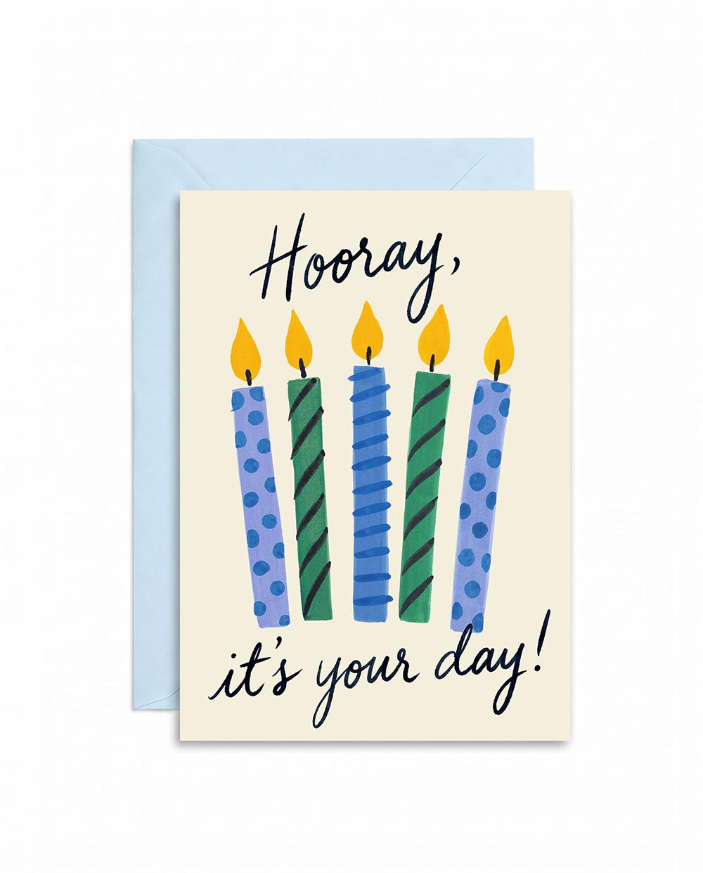Party Candles Birthday Card