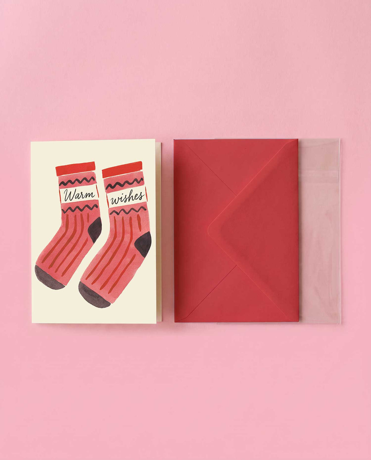 Fuzzy Socks Holiday Card