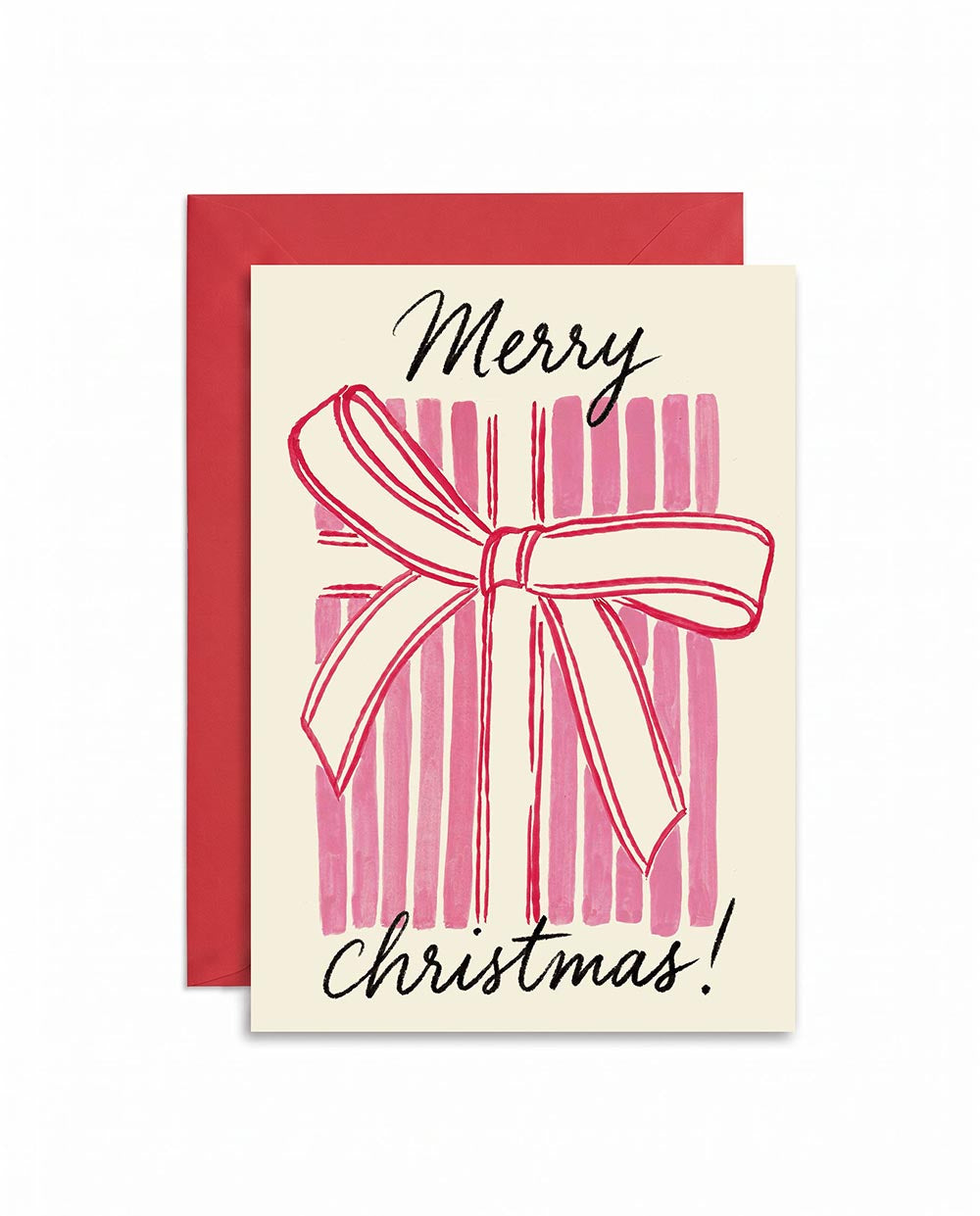 Gift Wrapping Holiday Card