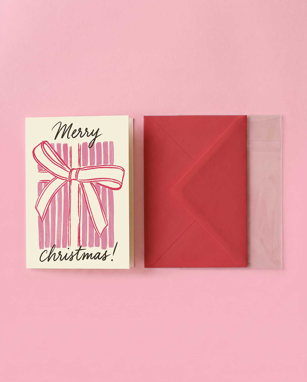 Gift Wrapping Holiday Card