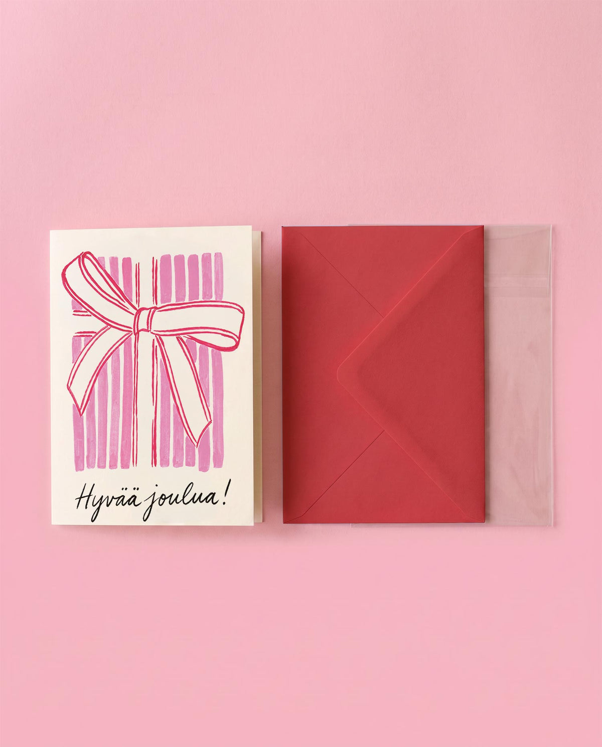 Gift Wrapping Holiday Card