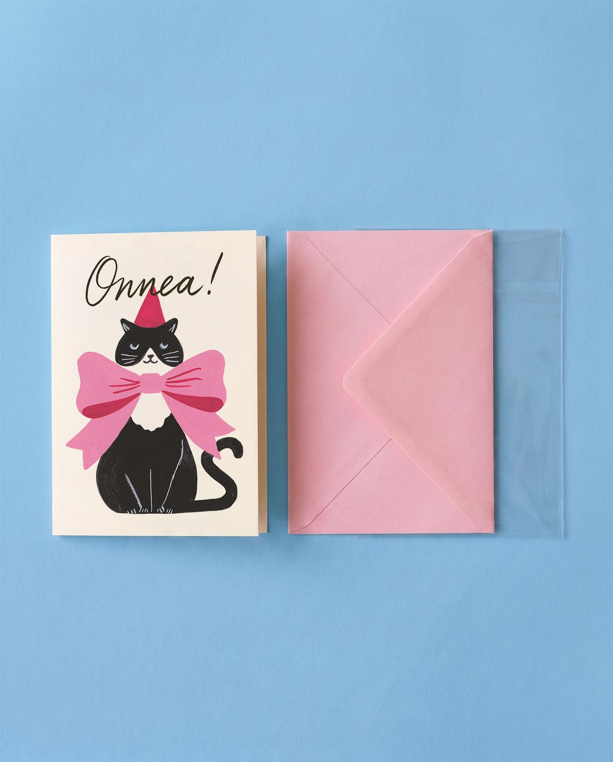Party Cat Occasion Card FI