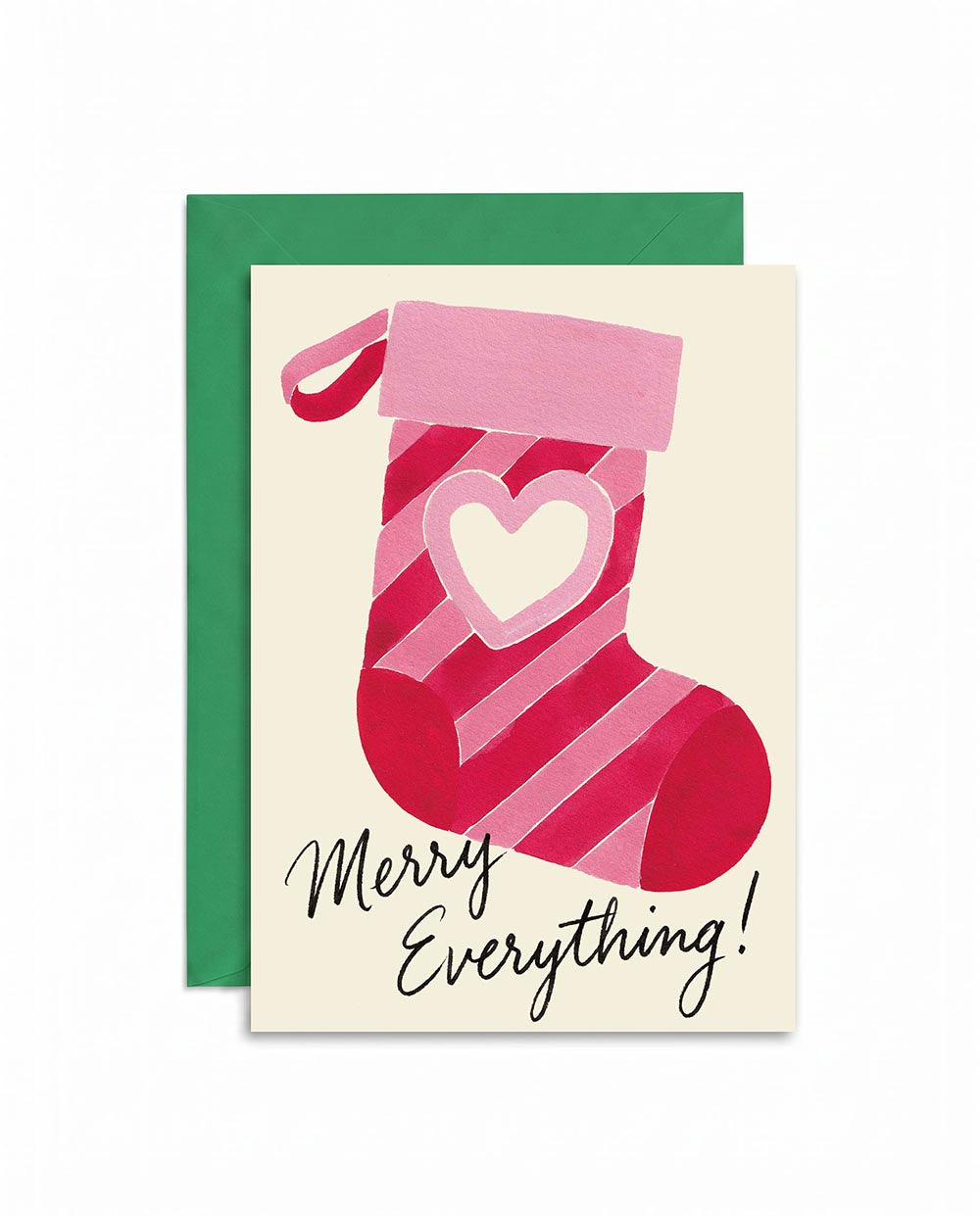 Christmas Stocking Holiday Card