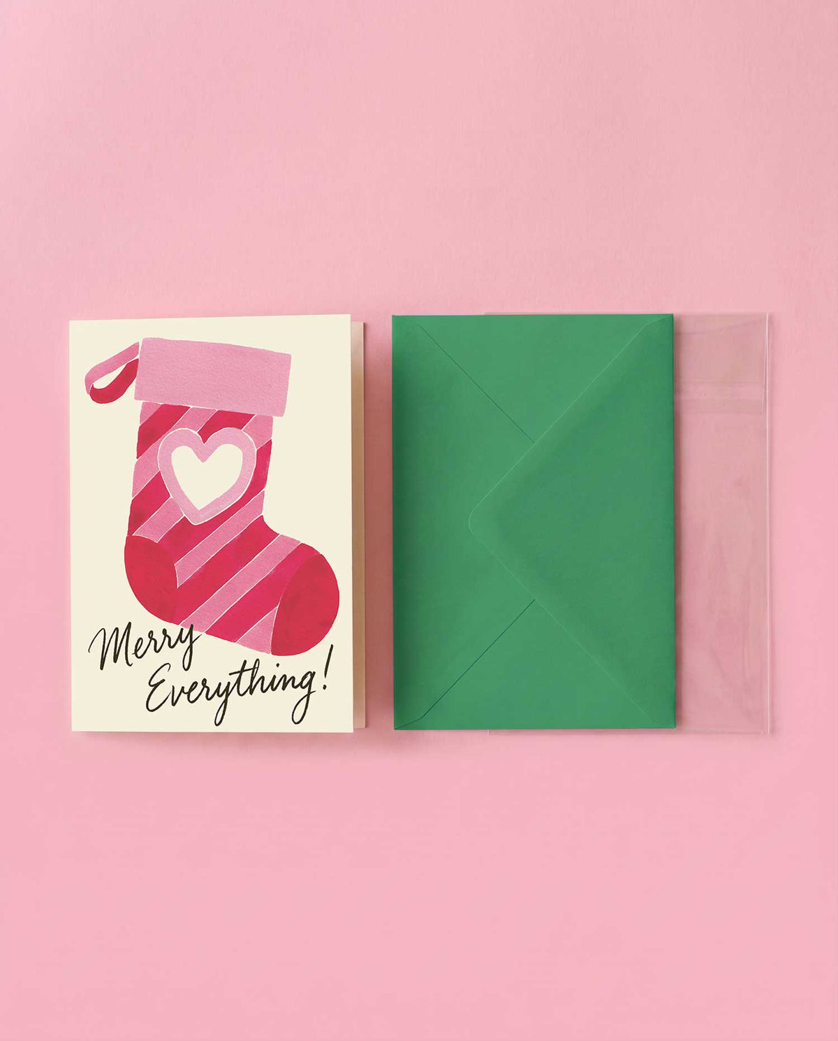 Christmas Stocking Holiday Card