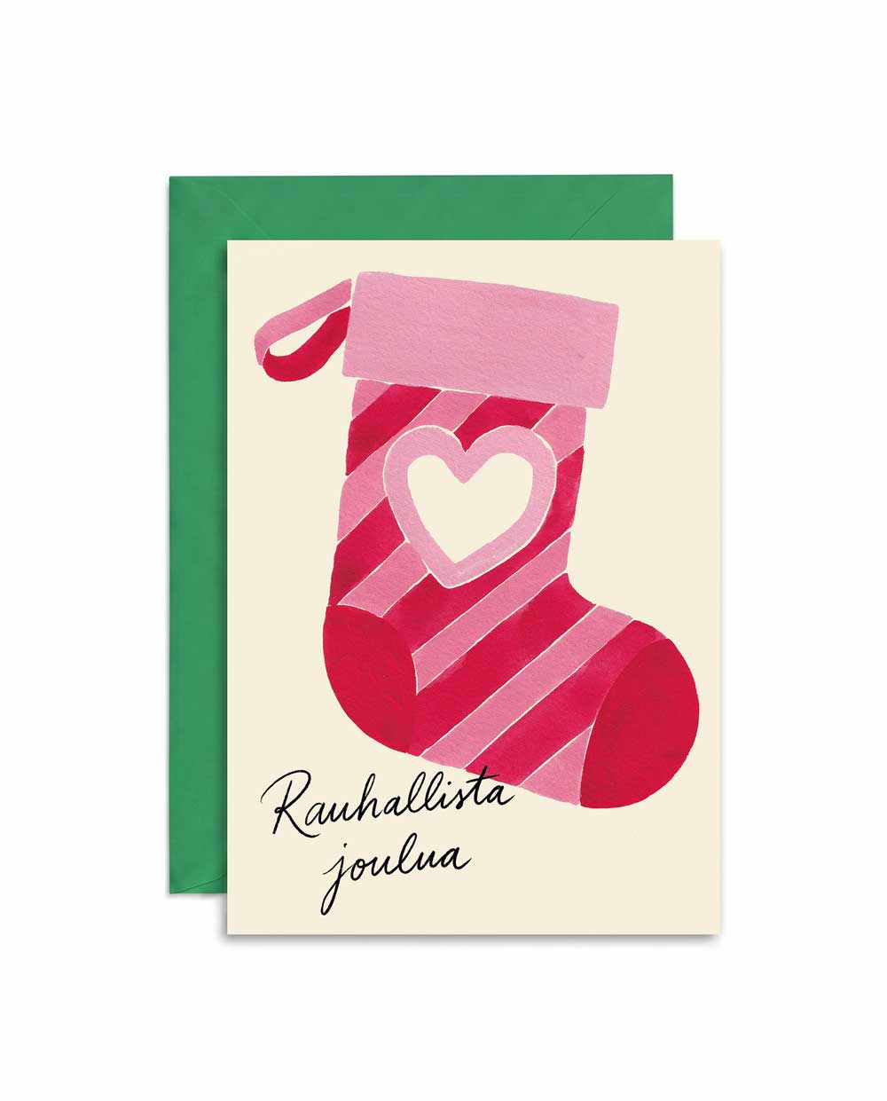 Christmas Stocking Holiday Card FI