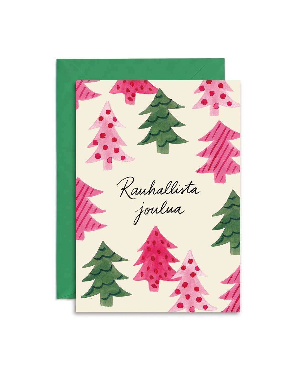 Christmas Trees Holiday Card FI
