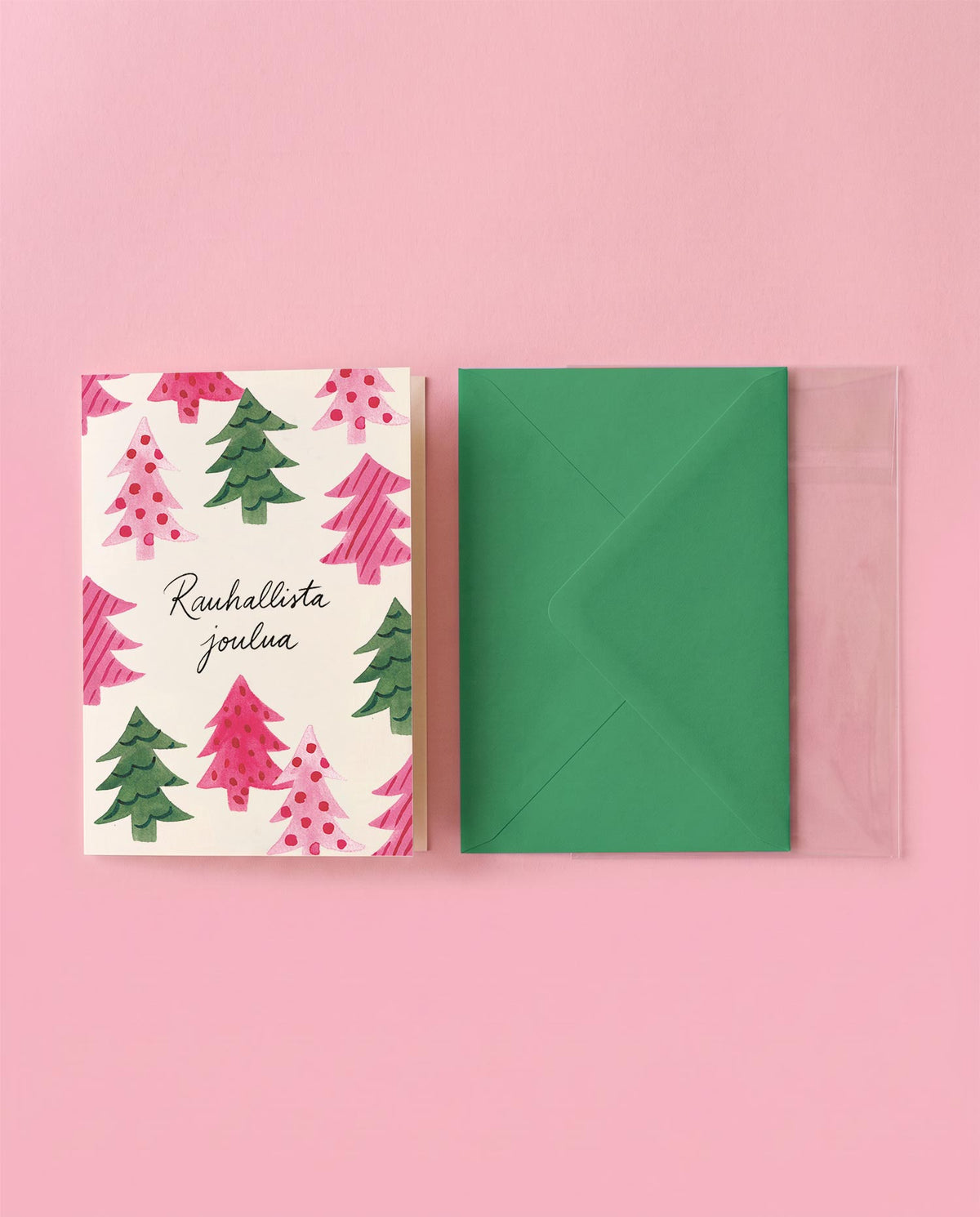 Christmas Trees Holiday Card FI