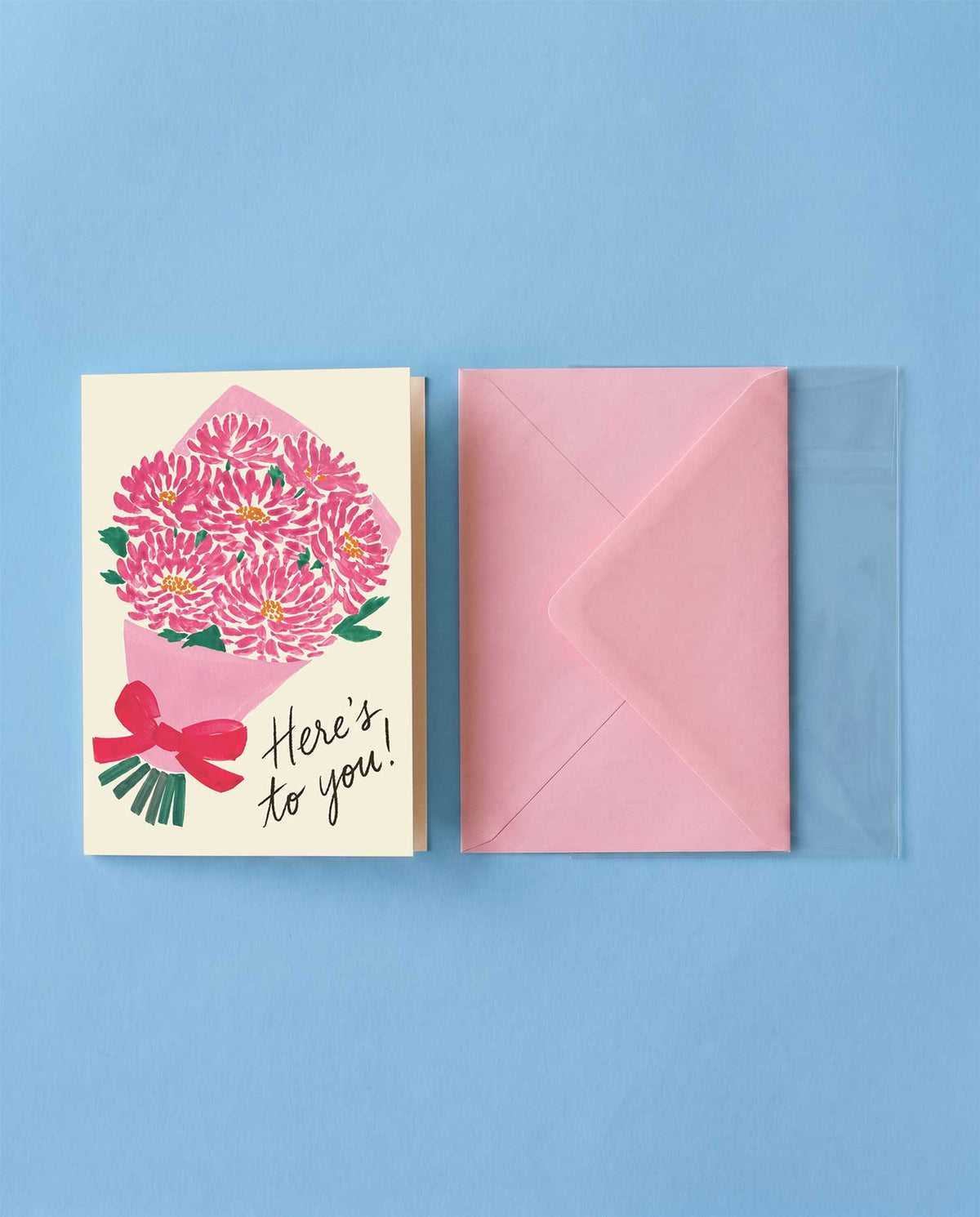 Dahlia Bouquet Occasion Card
