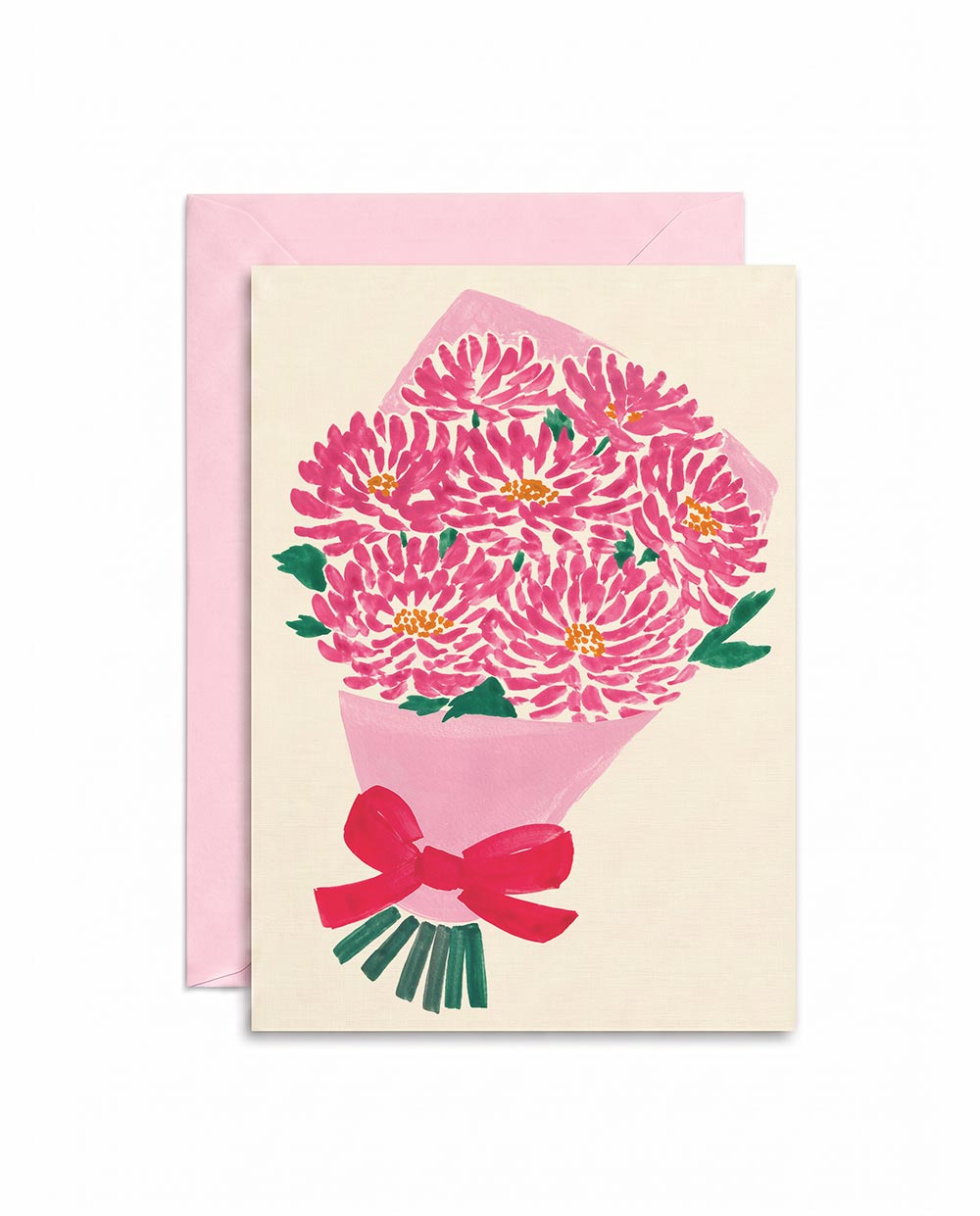 Dahlia Bouquet Occasion Card