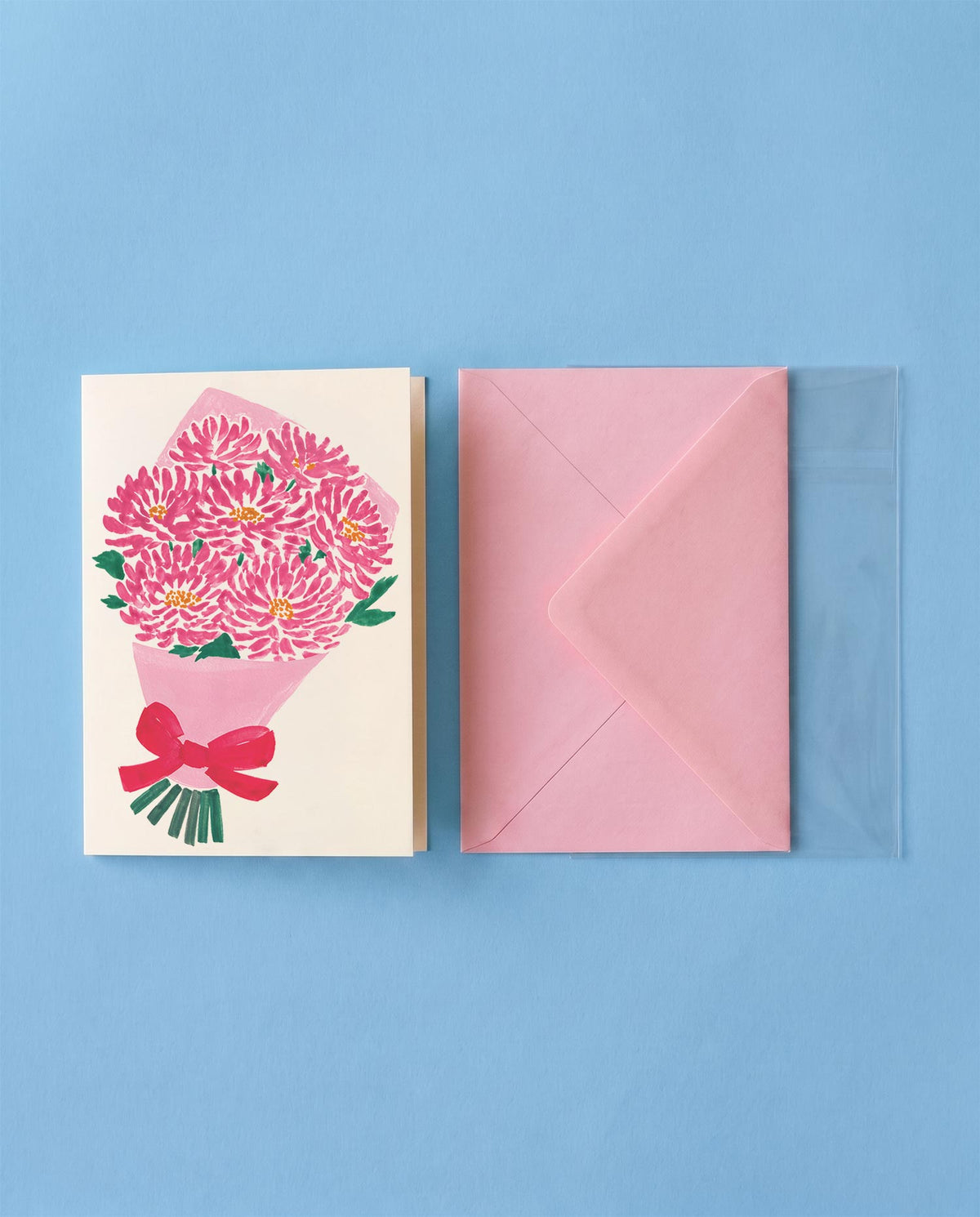 Dahlia Bouquet Occasion Card
