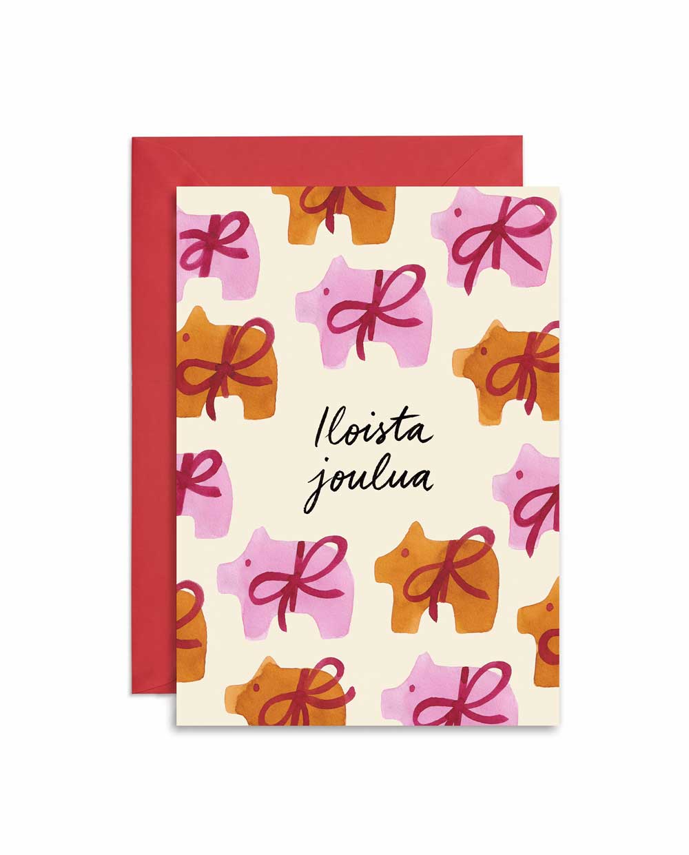 Christmas Piglets Holiday Card