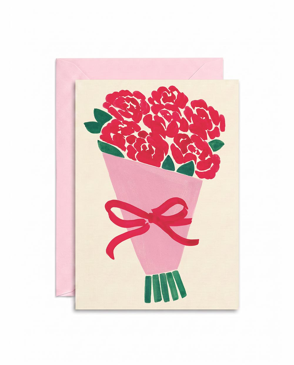 Rose Bouquet Occasion Card