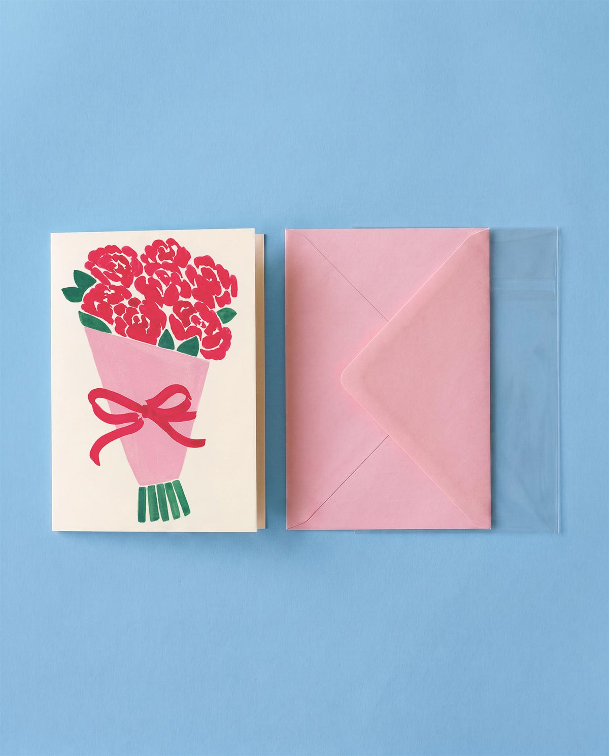 Rose Bouquet Occasion Card