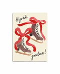 Ice Skates Holiday Card FI