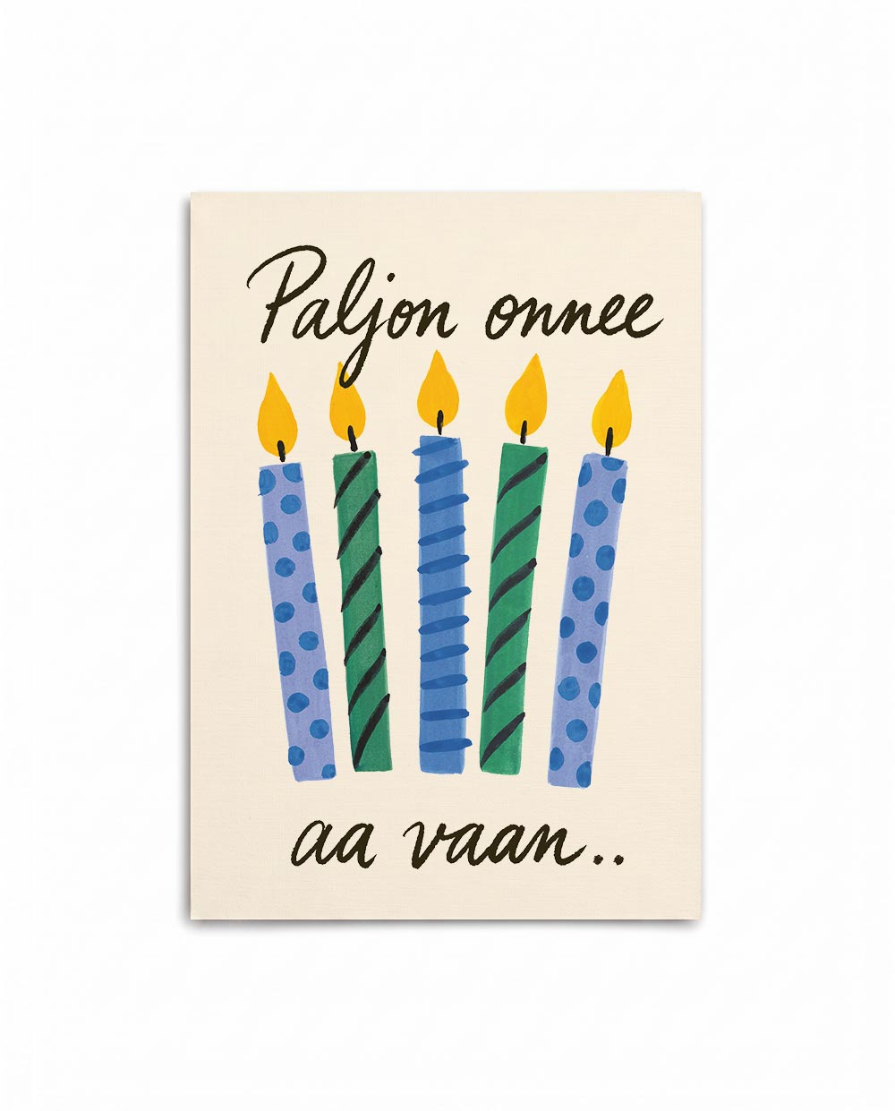 Birthday Card Set of 5 FI