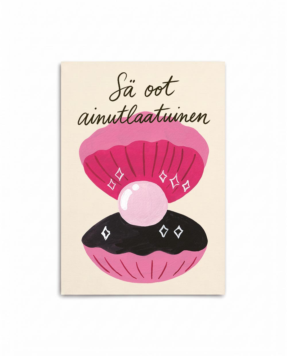 You're One of a Kind Just Because Card FI
