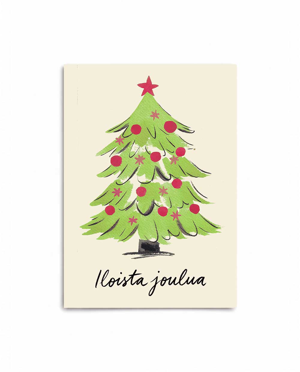 Christmas Tree Holiday Card FI