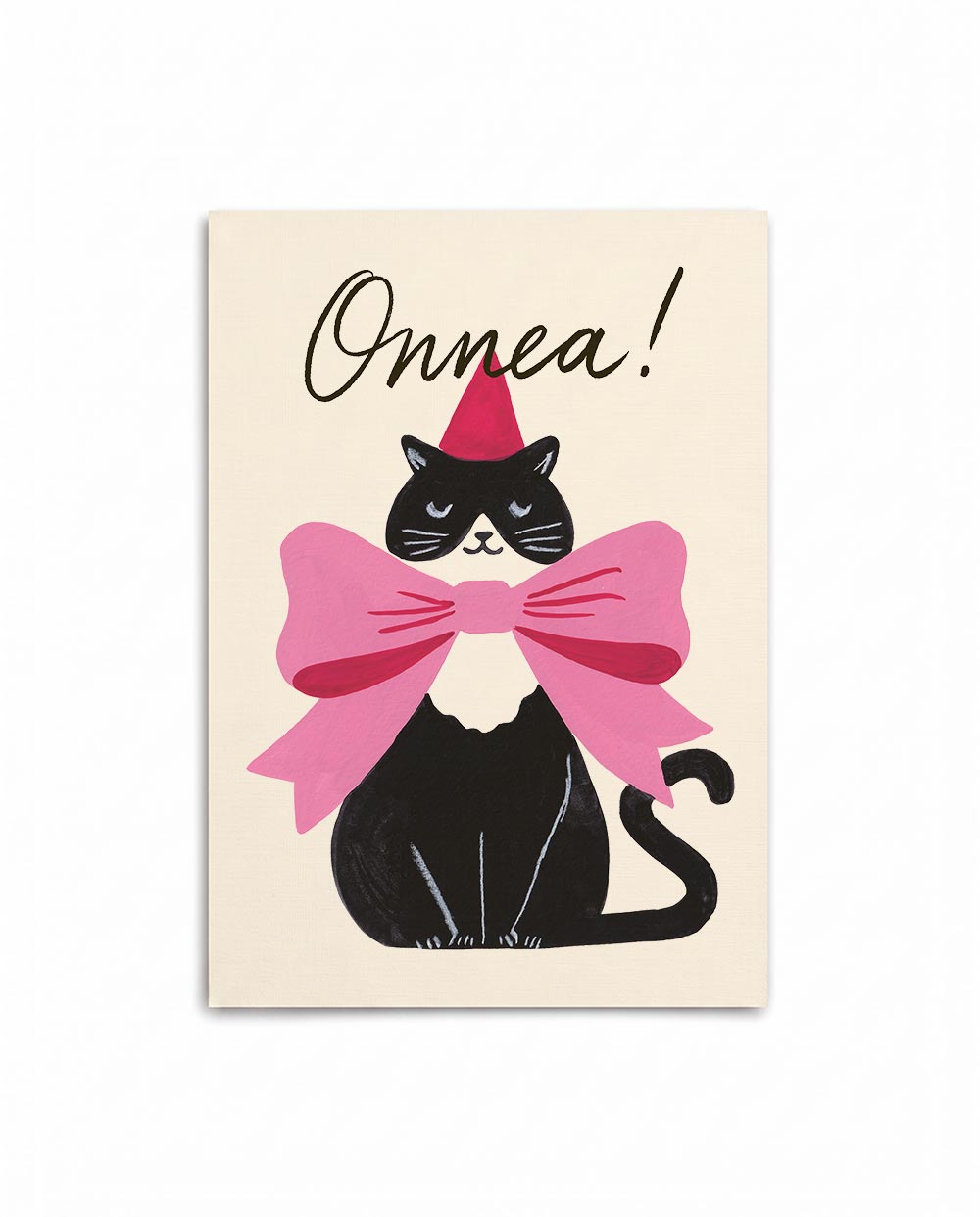Party Cat Occasion Card FI