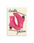 Ice Skates Holiday Card FI