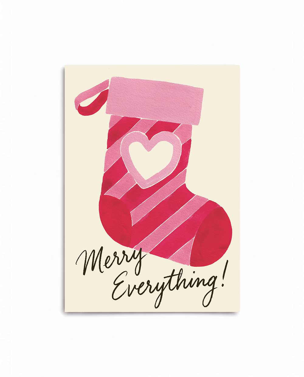 Christmas Stocking Holiday Card
