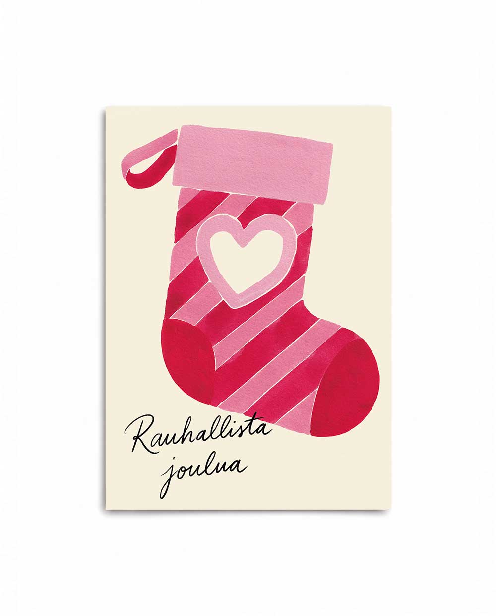 Christmas Stocking Holiday Card FI
