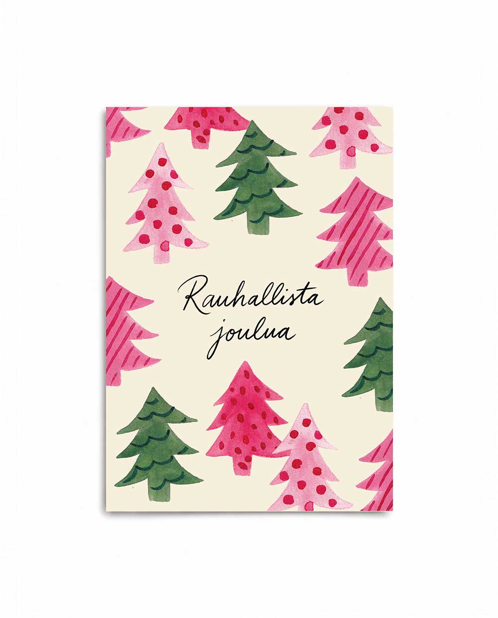 Christmas Trees Holiday Card FI