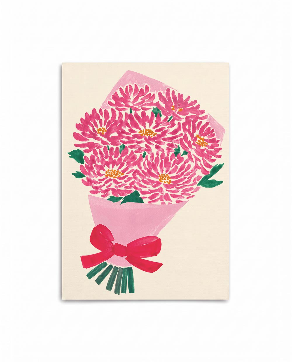 Dahlia Bouquet Occasion Card