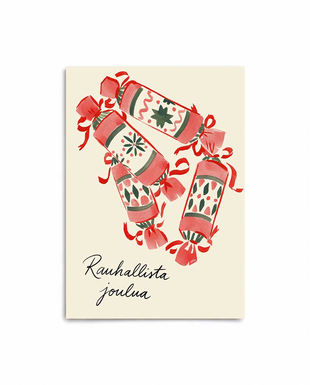 Christmas Crackers Holiday Card FI