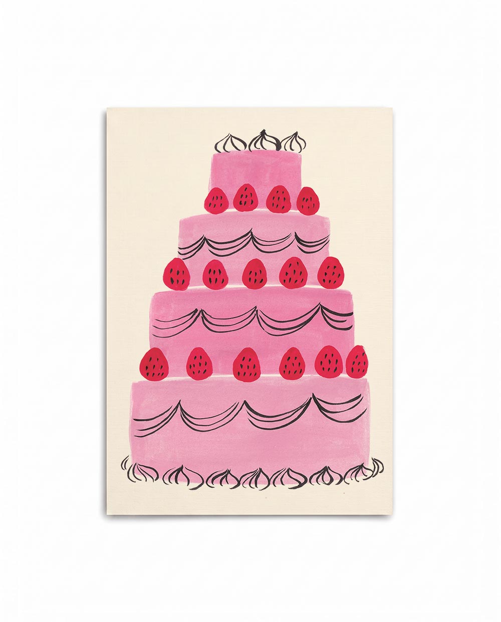 Tiered Cake Occasion Card