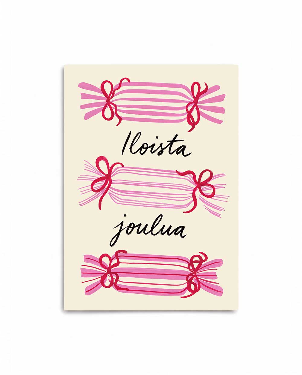 Christmas Candy Holiday Card FI