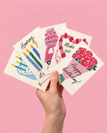 Birthday Card Set of 5 EN